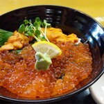 お食事処 田島 - うにいくら丼3800円
