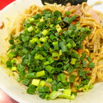 ラーメン二郎 - 青ネギ投下～♪