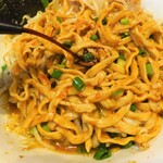 ラーメン二郎 - 赤酢投入～♪