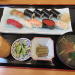 高砂寿司 - にぎり花1,200円