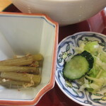Takasago Zushi - ふき煮、浅漬け