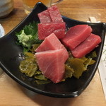 竹原 - マグロの盛り合わせです。2013-03-29訪問時です。