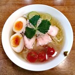 貝と地鶏だしのらぁ麺 ちょろ - 