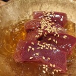 本気焼肉 肉とめし 肉寿司 - 炙りレバー