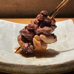 炭焼 おかげさん - 伊勢赤鶏背肝