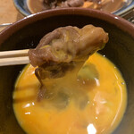 二◯加屋長介 - 肉豆腐はすき焼きっぽく卵に絡めて…