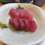 めはり寿司 二代目 - マグロの盛り合わせです。2013-03-29訪問時