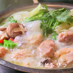 Authentic Hakata style. "Torizen Hot Pot" served with special ponzu sauce