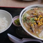 Aji-Q - 肉野菜味噌ラーメン定食