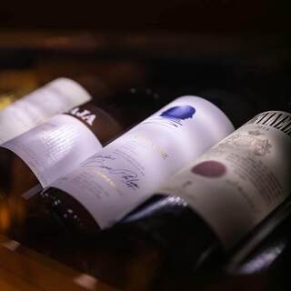 約40種のワインやジャパニーズウィスキー※ボトルキープ可