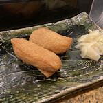 にぎり鮨 一五〇 - 稲荷✖️2 これも1貫150円