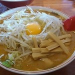 みそ月見ラーメン大盛りアップ