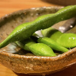 根津 焼鳥 照隅 - 枝豆