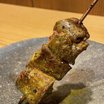 根津 焼鳥 照隅 - 白肝