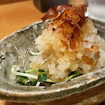 根津 焼鳥 照隅 - 鳥節鬼おろし