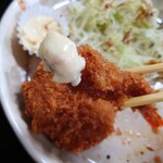 Tonkatsu Fuji - リトルミックスフライ定食④ ※小エビフライ