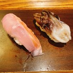 森海 - 二つ目の注文、金目鯛・鳥貝