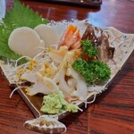 丸千葉 - 新メニュー、貝盛合せ。900円！