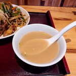 直季 長崎中華&九州地酒 - ⚫スープ　スープはちゃんぽんスープ