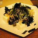 Ootoya - じゃこと豆腐のサラダ