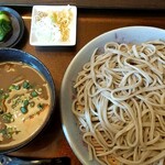 Sobadokoro Ichikawa - カレー汁つけそば（大盛）＠1300円