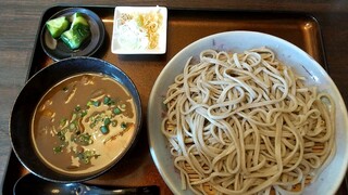 Sobadokoro Ichikawa - カレー汁つけそば（大盛）＠1300円