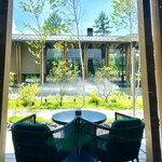 KAGARIBI - 경치가 좋은 테라스 좌석도 있습니다.