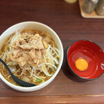 Ramen Takibi - 味噌らーめん880円、生玉子50円