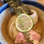 ヨコクラストアハウス - 昆布水つけ麺の塩　大盛りアップ