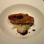 フレンチレストラン フルーヴ - フォアグラのポアレ季節野菜