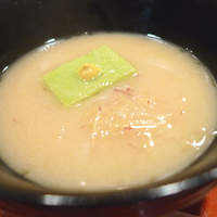 草喰 なかひがし - 豆の葛豆腐と白味噌