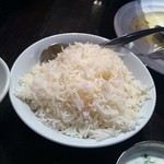 ダバ インディア - バスマティライス（320円）