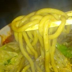 麺屋 とがし - 華麗なる汁なし麺(麺アップ)