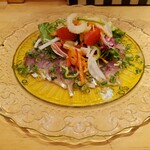 7FUKU - アジのカルパッチョ