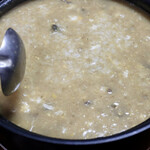 釜山 - あわび粥（チョンボッチュッ）