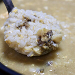 釜山 - あわび粥（チョンボッチュッ）