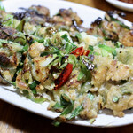 釜山 - ニラチヂミ