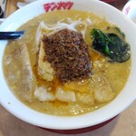 テンホウ 塩尻店 - 人気No.1辛くない肉揚タンタンメン　830円