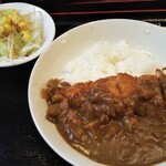 Kominka Mendokoro Katsura - Cランチのチキンカツカレー