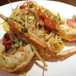 リストランテ ネグラマーロ - 三河産赤座海老（手長海老）のリングイネ