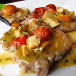 ドン マンジョーネ ディ ナポリ - 子羊のソテー 　マッシュと茄子添え