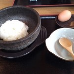 大野屋 - 麺を食べ終えた所で