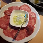 焼肉しゃぶしゃぶ ぶう - 牛タンしゃぶしゃぶ
