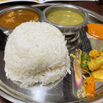 ナマステ - ネパーリカナセット750円