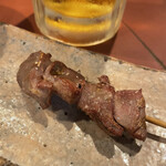 炭火焼とり 安喜 - ずり160円