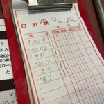 炭火焼とり 安喜 - 注文方法