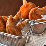 Fried chicken dish buffalo wings
