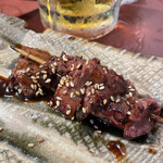 炭火焼とり 安喜 - きも160円