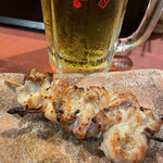 炭火焼とり 安喜 - せせりみ280円