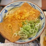 丸亀製麺 - きつねうどん（温）